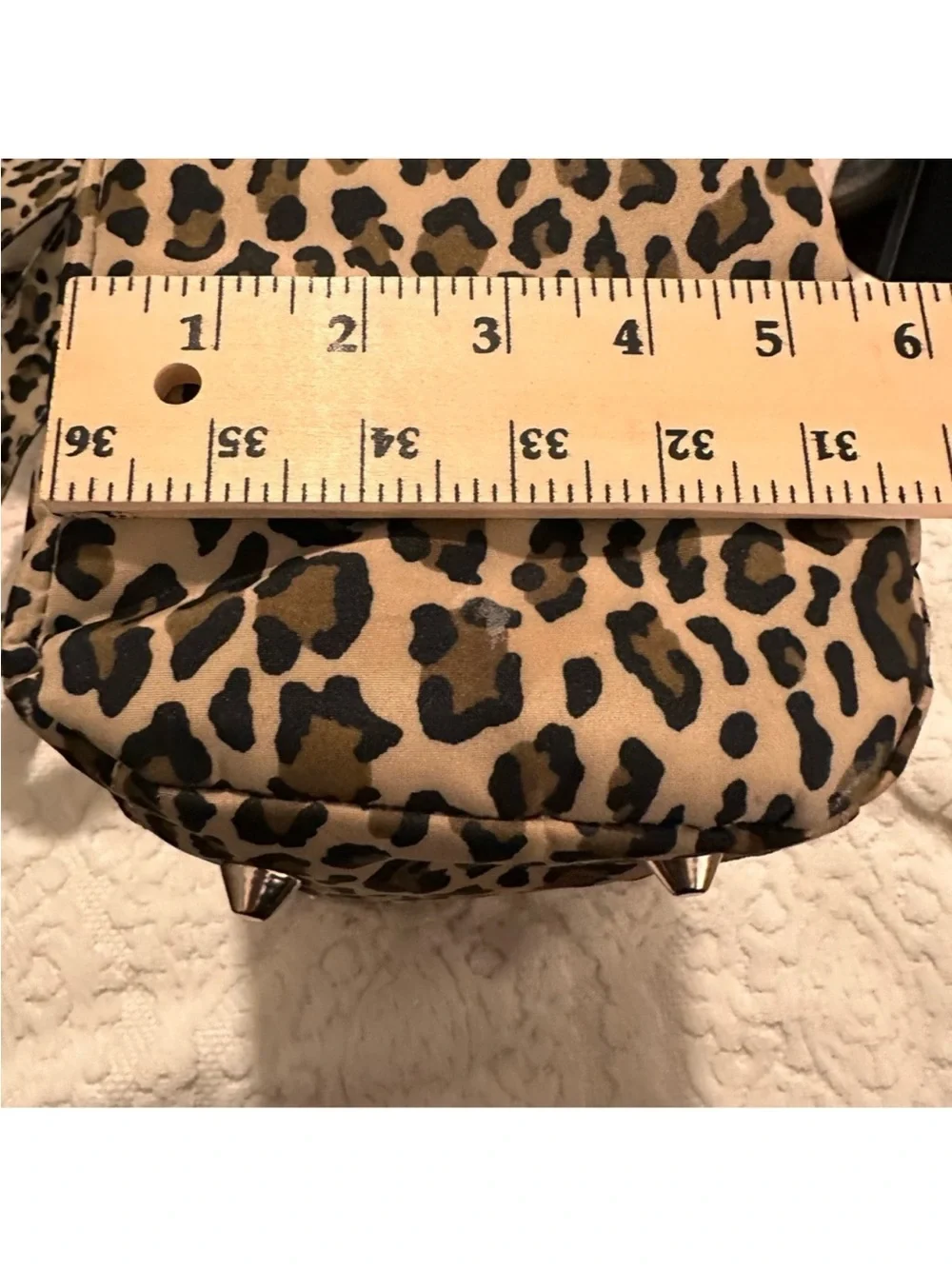 Nordstrom | Bag | Leopard Print Diaper Bag with Wristlet